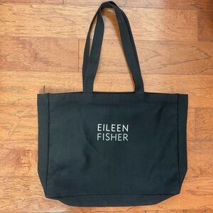 Eileen Fisher Black Tote Bag